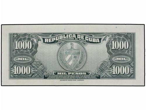 BILLETES EXTRANJEROS. 1.000 Pesos. 1945. CUBA. Tomás Estrada