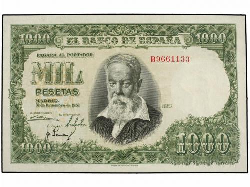 ESTADO ESPAÑOL. Lote 2 billetes 1.000 Pesetas. 31 Diciembre