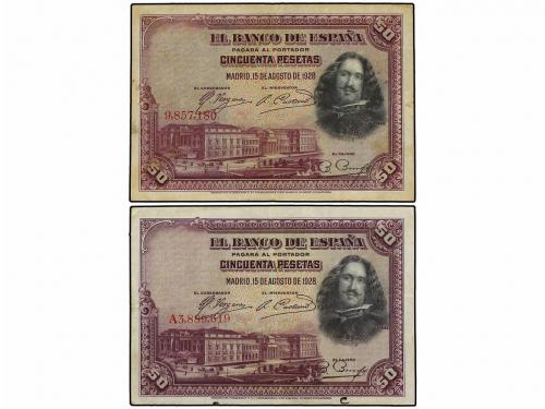 BILLETES ESPAÑOLES. Lote 21 billetes 1, 2, 5 (2), 25 (3), 50