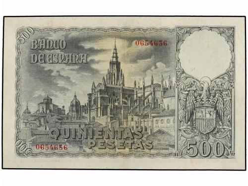 ESTADO ESPAÑOL. 500 Pesetas. 21 Octubre 1940. Entierro del C