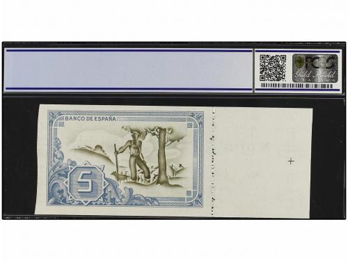 GUERRA CIVIL, ZONA REPUBLICANA. Lote 2 billetes 5 Pesetas. 1