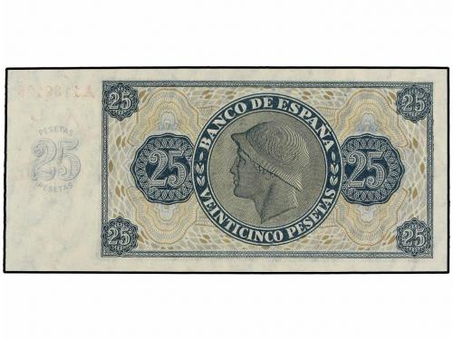 ESTADO ESPAÑOL. Lote 2 billetes 25 Pesetas. 21 Noviembre 193