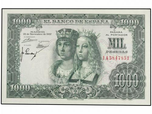 ESTADO ESPAÑOL. Lote 2 billetes 1.000 Pesetas. 29 Noviembre