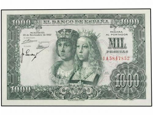 ESTADO ESPAÑOL. Lote 2 billetes 1.000 Pesetas. 29 Noviembre