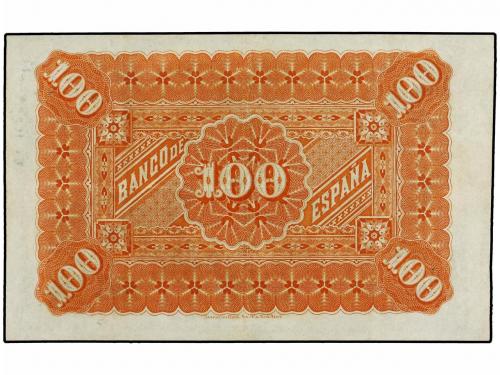 BANCO DE ESPAÑA. 100 Pesetas. 1 Enero 1884. Mendizábal. (Lev