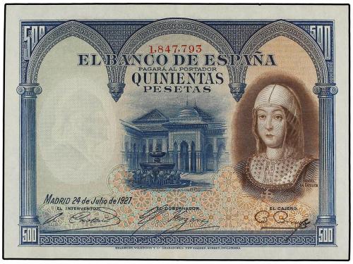 GUERRA CIVIL, ZONA REPUBLICANA. Lote 2 billetes 500 Pesetas.