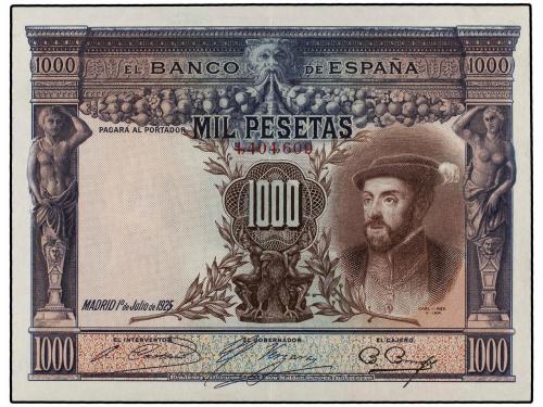 GUERRA CIVIL, ZONA REPUBLICANA. Lote 2 billetes 1.000 Peseta