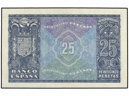 ESTADO ESPAÑOL. Lote 2 billetes 25 Pesetas. 9 Enero 1940. He