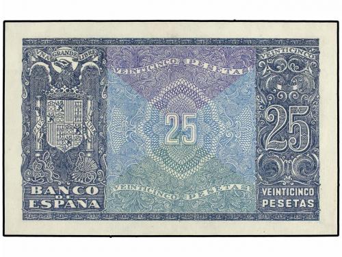 ESTADO ESPAÑOL. Lote 2 billetes 25 Pesetas. 9 Enero 1940. He