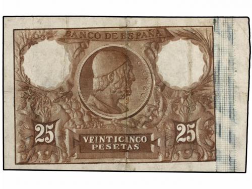 BANCO DE ESPAÑA. 25 Pesetas. 1 Junio 1889. Goya. (Leves repa
