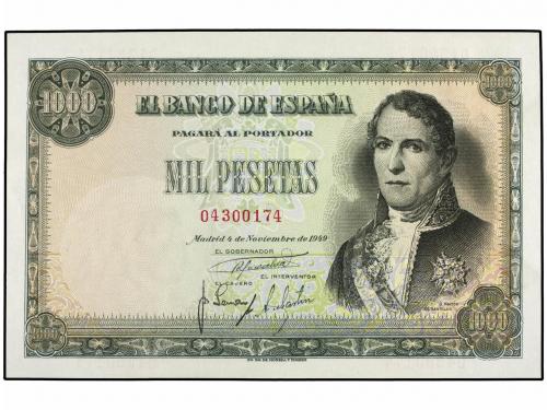 ESTADO ESPAÑOL. Lote 2 billetes 1.000 Pesetas. 4 Noviembre 1