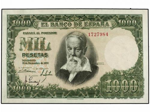 ESTADO ESPAÑOL. Lote 2 billetes 1.000 Pesetas. 31 Diciembre 