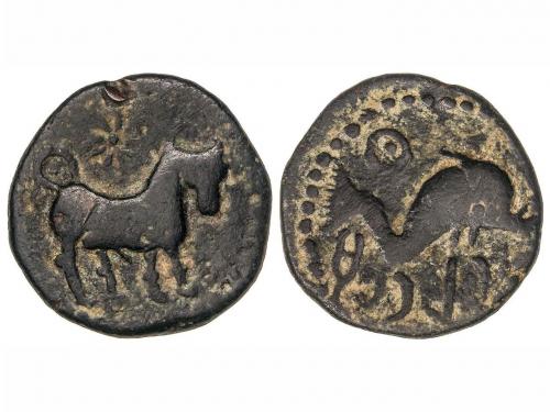 MONEDAS HISPÁNICAS. Semis. 50 a.C. ASIDO (MEDINA SIDONIA, Cá