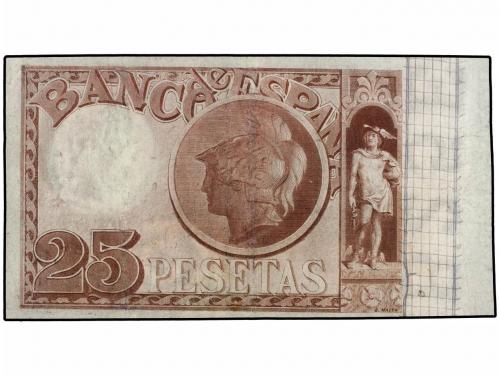 BANCO DE ESPAÑA. 25 Pesetas. 24 Julio 1893. Jovellanos. (Res