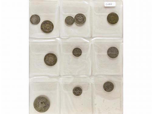 LOTES Y COLECCIONES EXTRANJERO. Lote 181 monedas. 1826 a 195