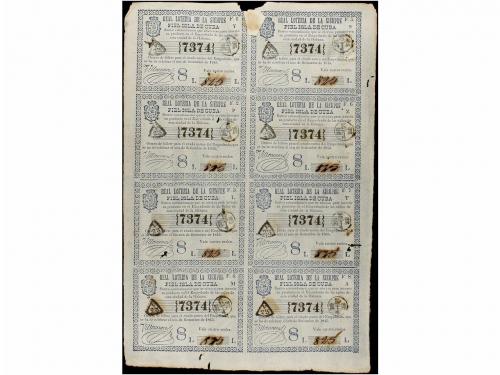 DOCUMENTOS y VARIOS. Conjunto de 19 hojas completas de bille