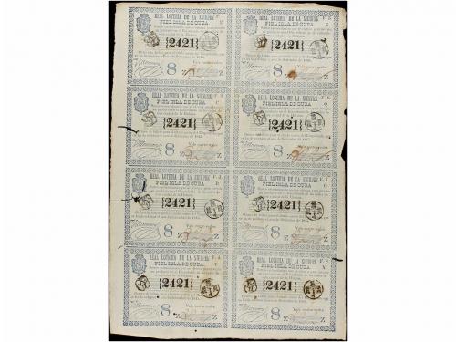 DOCUMENTOS y VARIOS. Conjunto de 19 hojas completas de bille