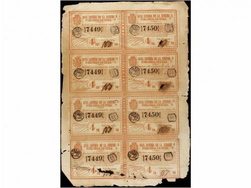 DOCUMENTOS y VARIOS. Conjunto de 19 hojas completas de bille