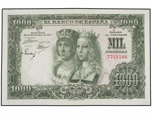 ESTADO ESPAÑOL. Lote 2 billetes 1.000 Pesetas. 29 Noviembre 