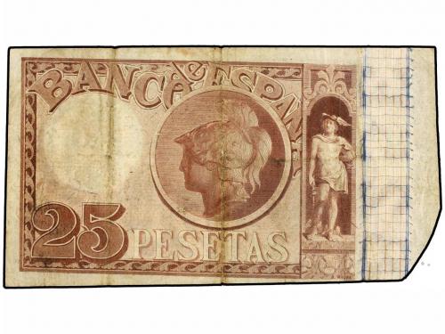 BANCO DE ESPAÑA. 25 Pesetas. 24 Julio 1893. Jovellanos. (Rep