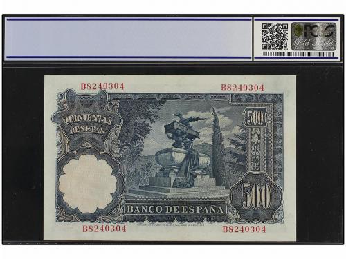 BILLETES ESPAÑOLES. 500 Pesetas. 15 Noviembre 1951. Benlliur