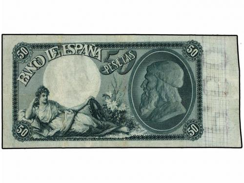 BANCO DE ESPAÑA. 50 Pesetas. 25 Noviembre 1899. Quevedo. Ser