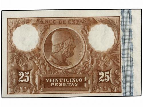 BANCO DE ESPAÑA. 25 Pesetas. 1 Junio 1889. Goya. (tres plieg