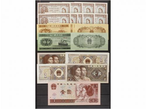 BILLETES EXTRANJEROS. Lote de unos 250 billetes. Siglo XX. V