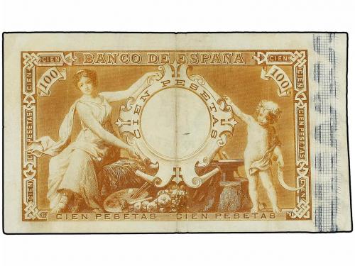 BANCO DE ESPAÑA. 100 Pesetas. 1 Junio 1889. Goya. (Pequeñas 