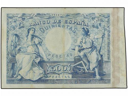 BANCO DE ESPAÑA. 500 Pesetas. 1 Octubre 1886. Goya. (Levísim