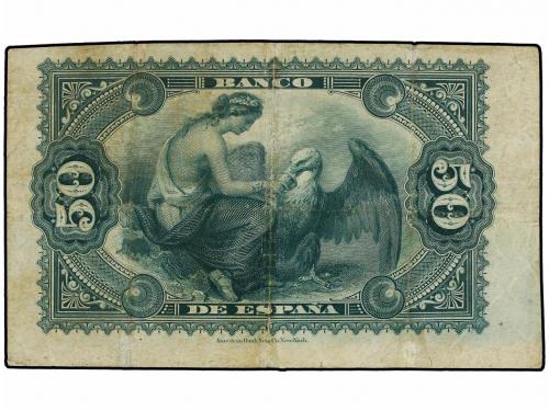 BANCO DE ESPAÑA. 50 Pesetas. 1 Enero 1884. Mendizábal. (Repa