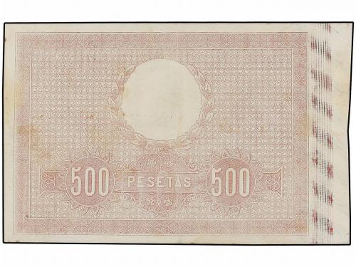 BANCO DE ESPAÑA. 500 Pesetas. 1 Julio 1884. Conde de Florida