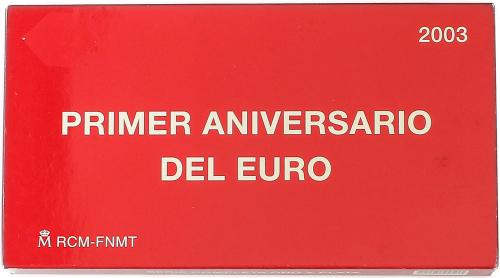 JUAN CARLOS I. Serie 2 monedas 10 y 50 Euros. 2003. AR. Prim