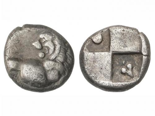 MONEDAS GRIEGAS. Hemidracma. 480-350 a.C. CHERRONESOS. TRACI