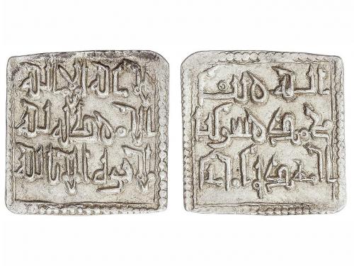 ALMOHADES. Dirham. ANÓNIMA en nombre de AL-MAHDÍ. AR. Esta p
