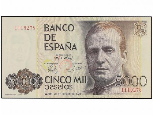 JUAN CARLOS I. 5.000 Pesetas. 23 Octubre 1979. Juan Carlos I
