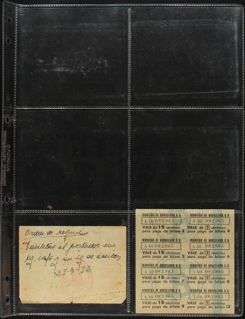 FICHAS COOPERATIVAS Y PROPAGANDA. Lote más de un centenar de