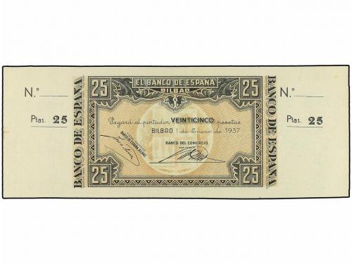 GUERRA CIVIL, ZONA REPUBLICANA. Serie 8 billetes 5 (2), 10, 