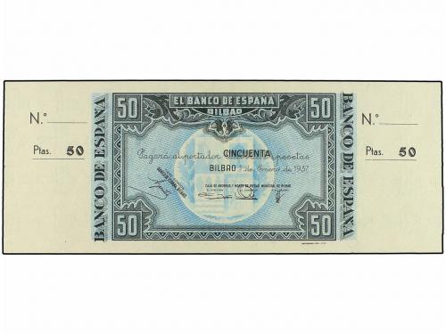 GUERRA CIVIL, ZONA REPUBLICANA. Serie 8 billetes 5 (2), 10, 