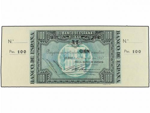 GUERRA CIVIL, ZONA REPUBLICANA. Serie 8 billetes 5 (2), 10, 