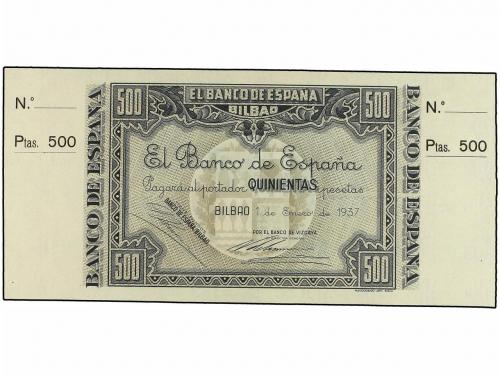 GUERRA CIVIL, ZONA REPUBLICANA. Serie 8 billetes 5 (2), 10, 