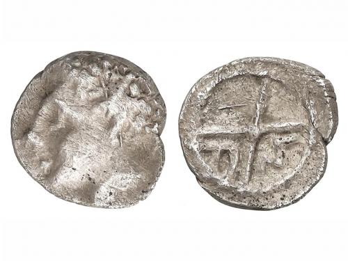 MONEDAS HISPÁNICAS. Tritartemorion. DIVISORES DE IMITACIÓN M