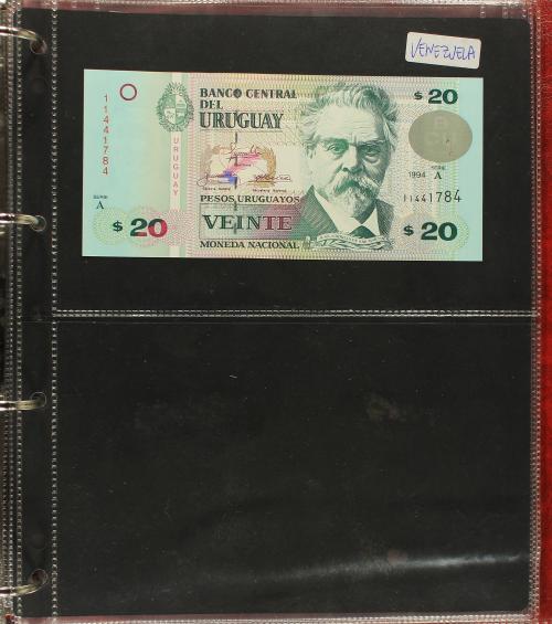 BILLETES EXTRANJEROS. Lote 83 billetes. S.XX. PERÚ (27), SU