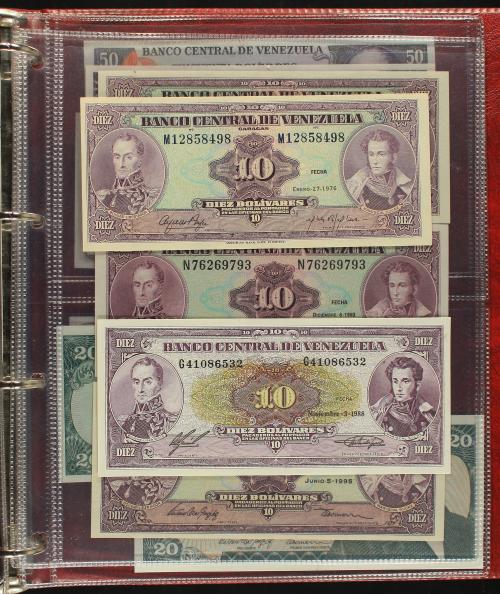 BILLETES EXTRANJEROS. Lote 83 billetes. S.XX. PERÚ (27), SU