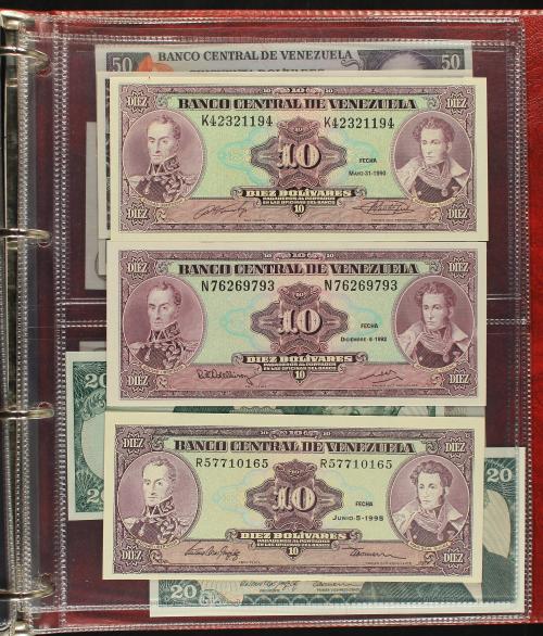 BILLETES EXTRANJEROS. Lote 83 billetes. S.XX. PERÚ (27), SU