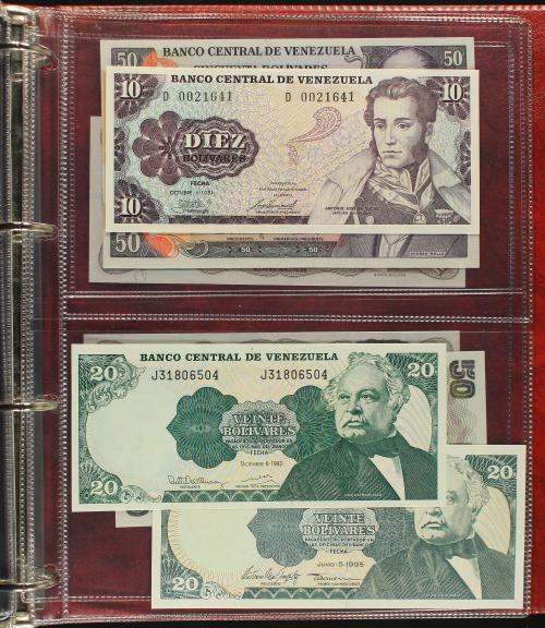 BILLETES EXTRANJEROS. Lote 83 billetes. S.XX. PERÚ (27), SU