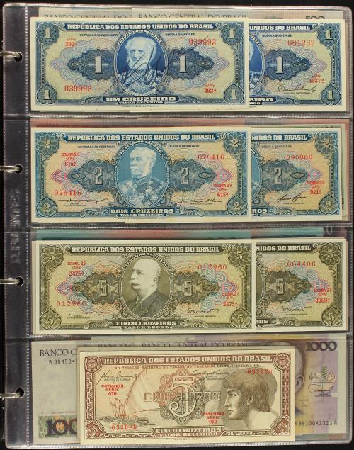 BILLETES EXTRANJEROS. Lote 289 billetes. Siglo XX. ARGENTIN