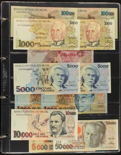 BILLETES EXTRANJEROS. Lote 289 billetes. Siglo XX. ARGENTIN