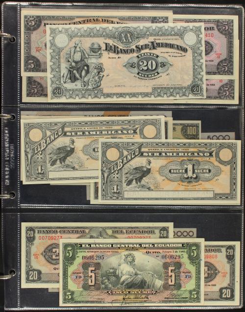 BILLETES EXTRANJEROS. Lote 289 billetes. Siglo XX. ARGENTIN