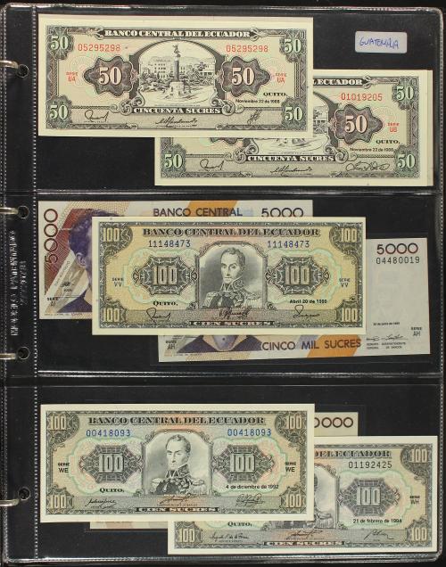 BILLETES EXTRANJEROS. Lote 289 billetes. Siglo XX. ARGENTIN